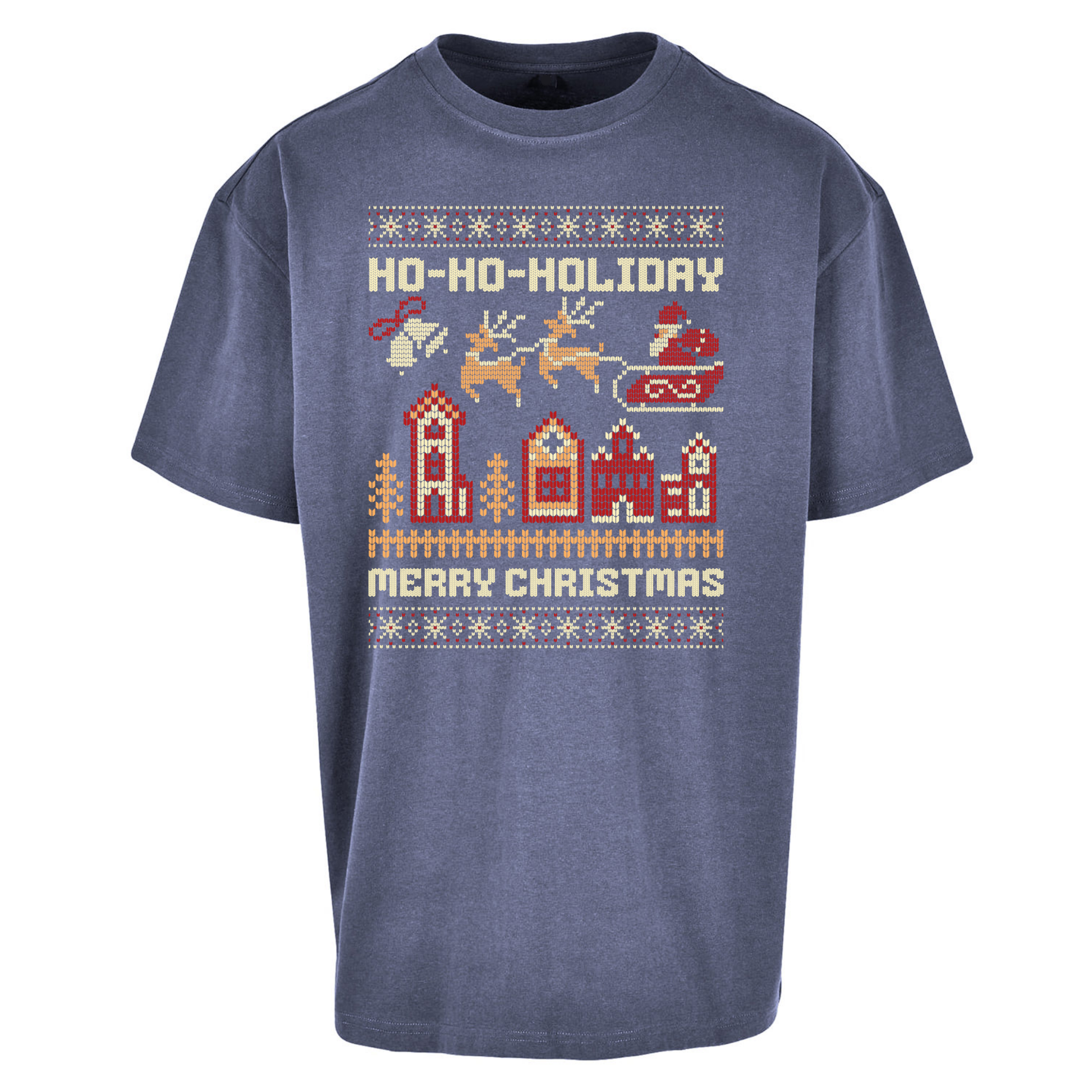 Have Yourself a HO HO HOLIDAY Christmas Oversized T Shirts