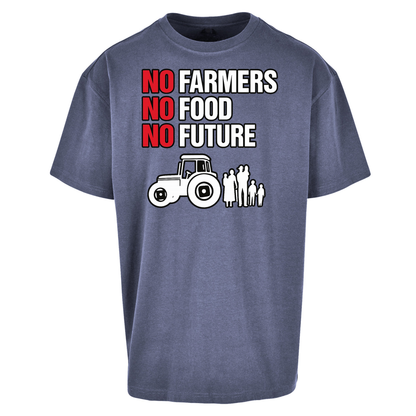 Farmers Agricultural Inheritance Tax Protest Oversized T Shirts