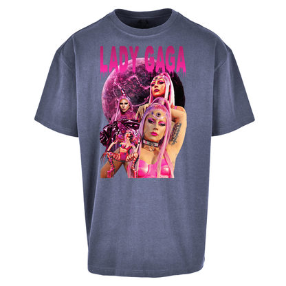 Lady GaGa Pink Oversized T Shirts