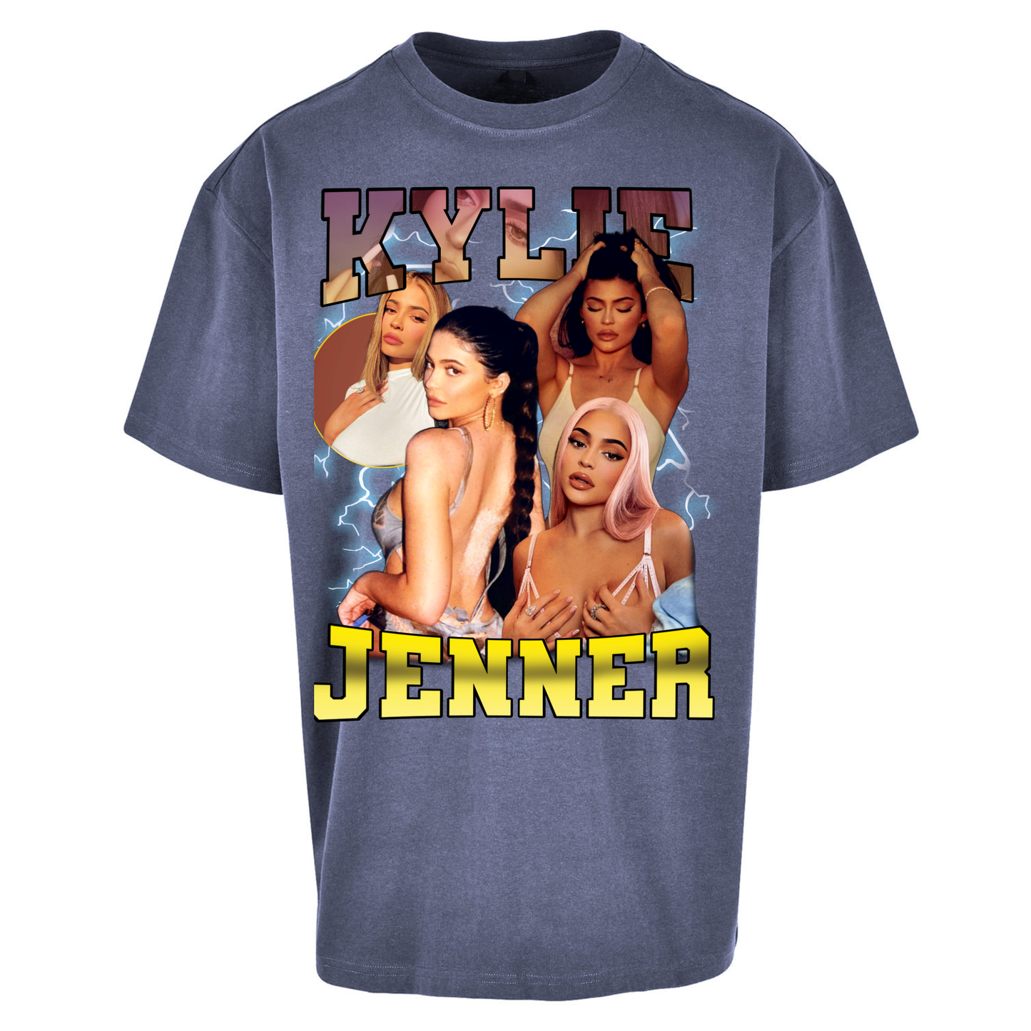 Kylie Jenner Pink Lips Oversized T Shirts