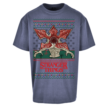 Demogorgon Christmas Oversized T Shirts