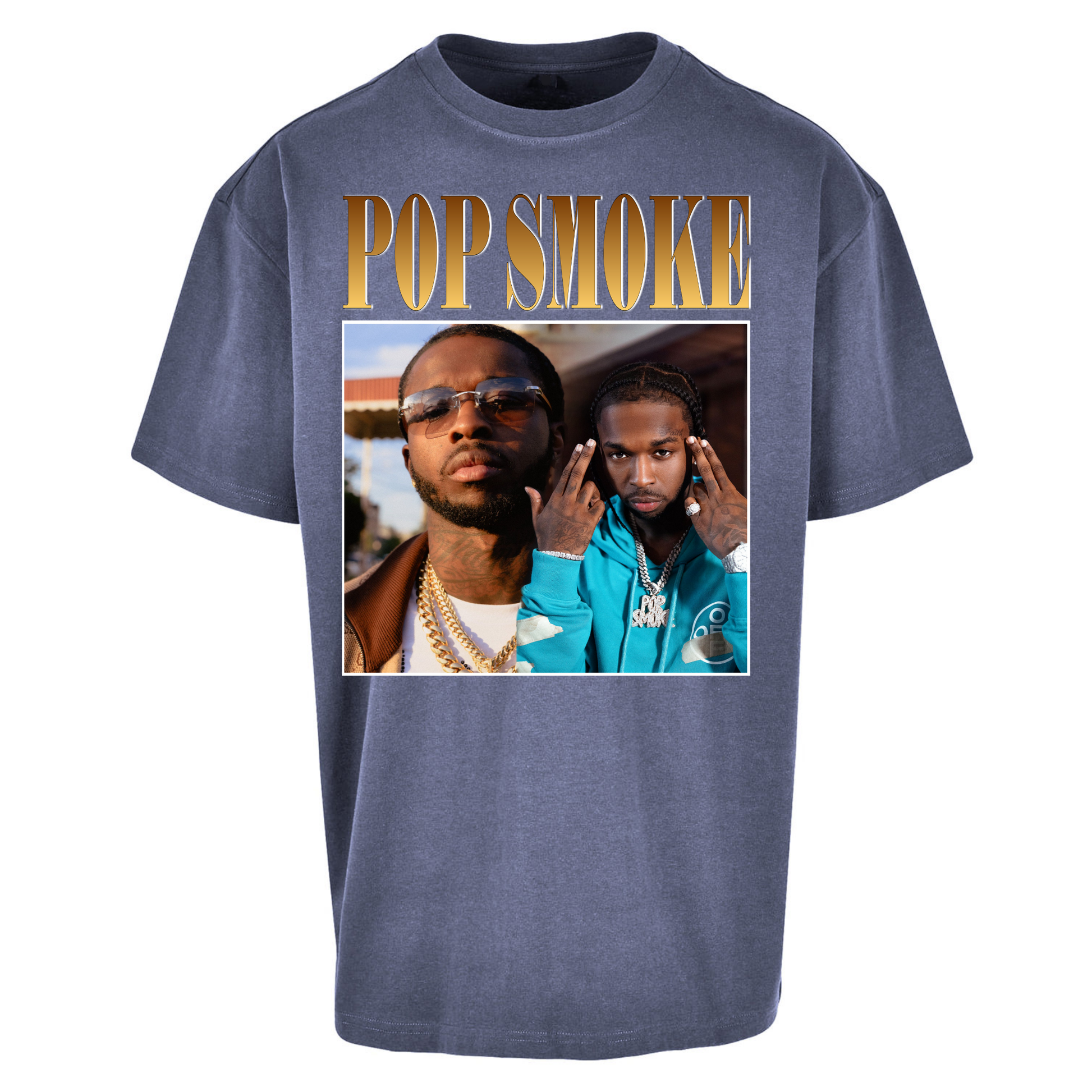 Pop Smoke Oversized T Shirts
