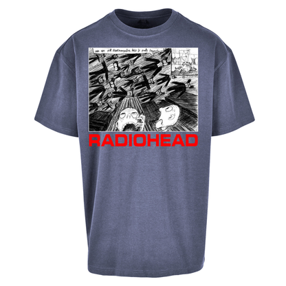 Radiohead We Are Not Screaming Oversized T Shirts