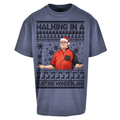 Bunting Wonderland Oversized T Shirt