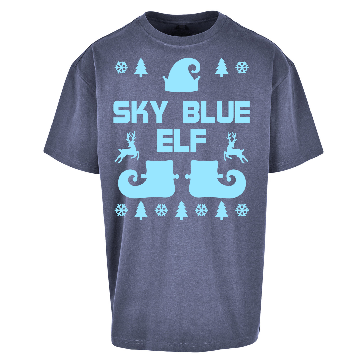Coventry City FC Christmas Oversized T Shirt
