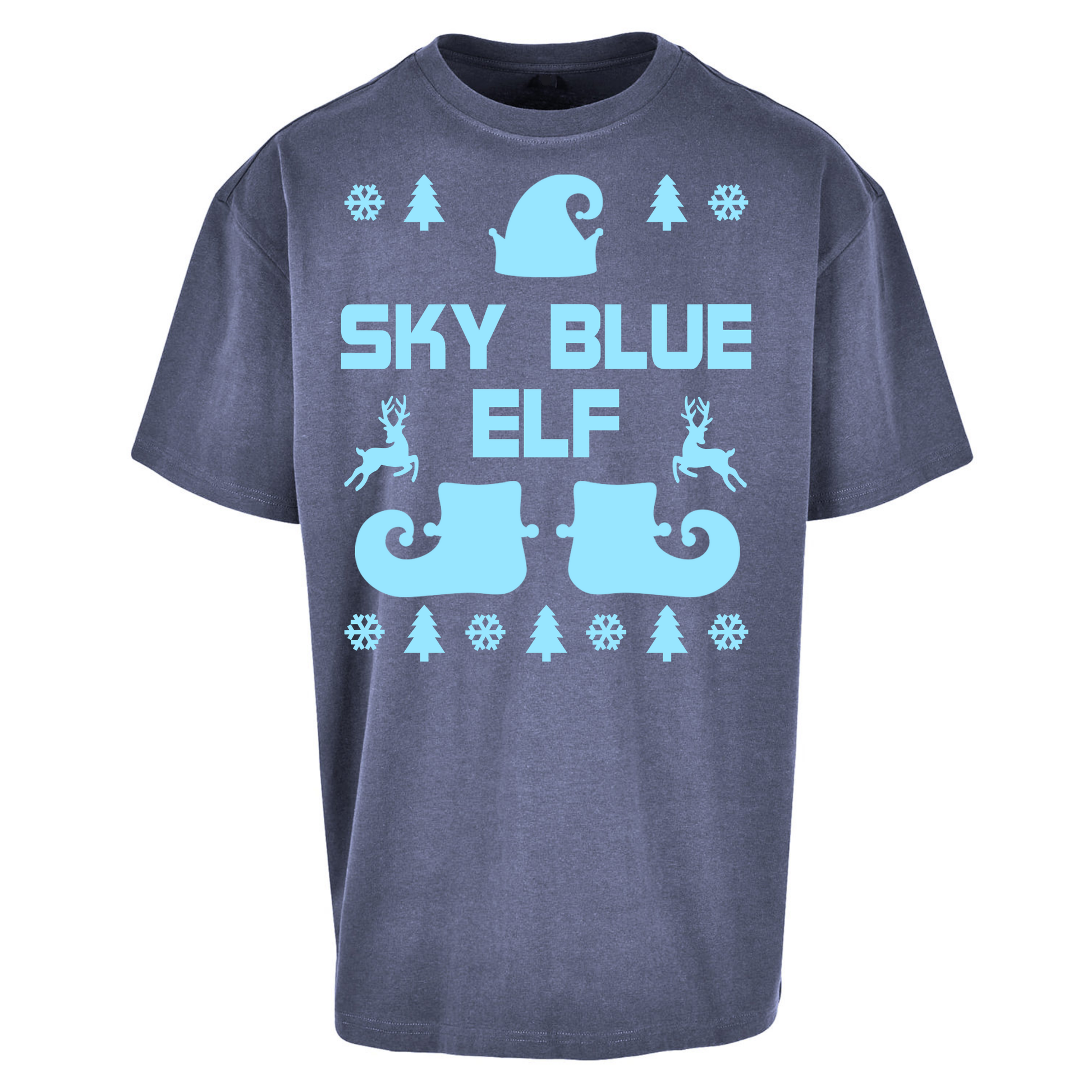 Coventry City FC Christmas Oversized T Shirt