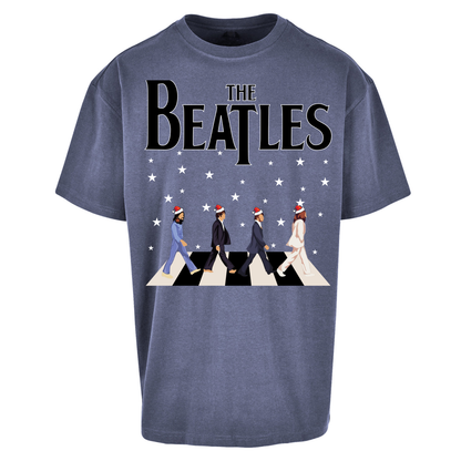 The Beatles Abbey Road Christmas Oversized T Shirts