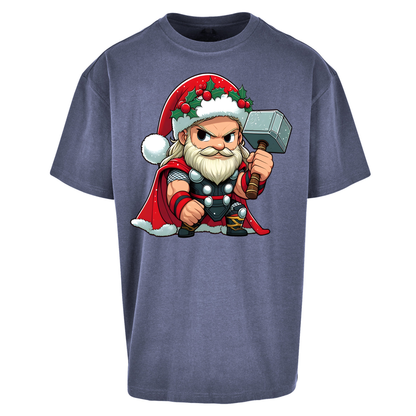 Thor Santa Oversized T Shirts