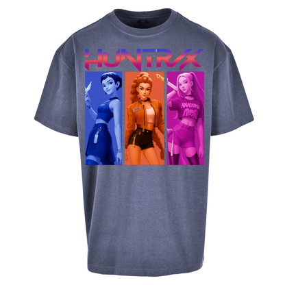 Kpop Demon Hunters Huntrix Oversized T Shirts