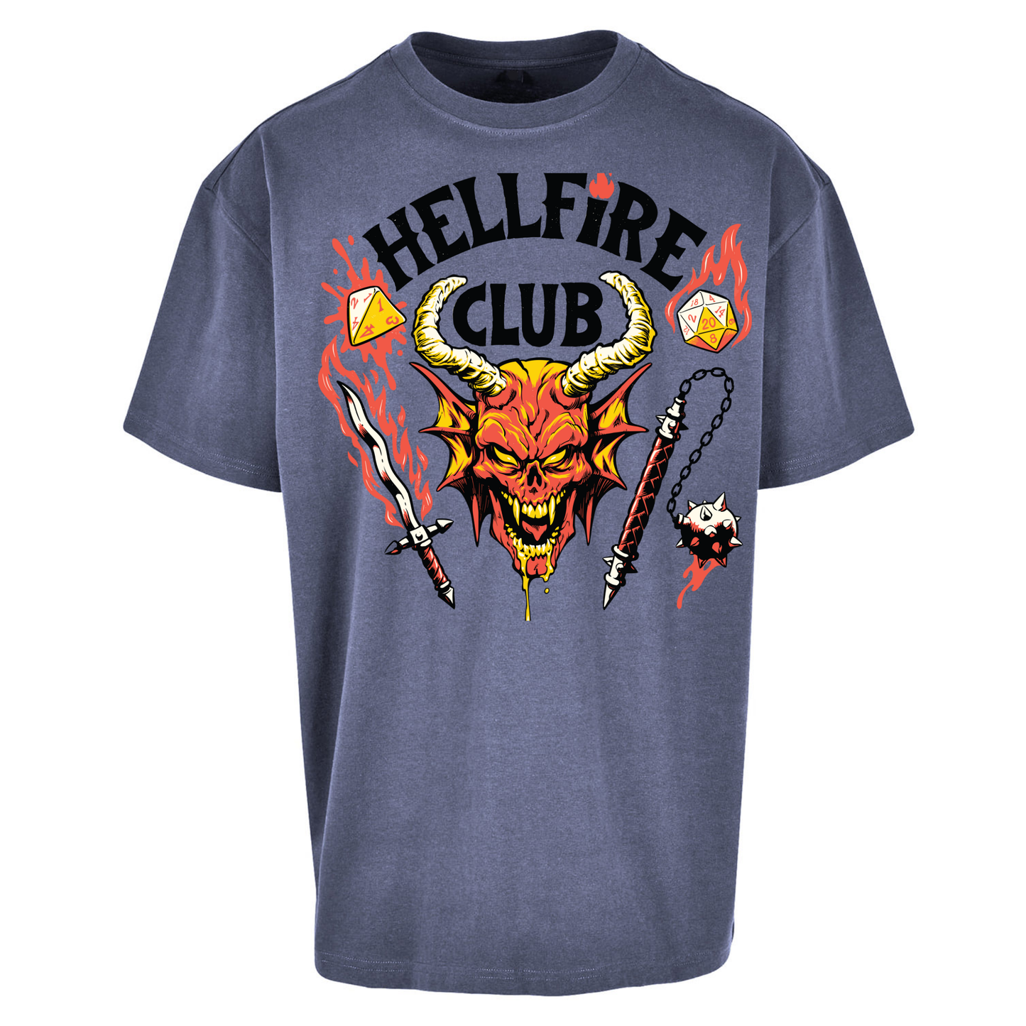 Hellfire Club Oversized T Shirts