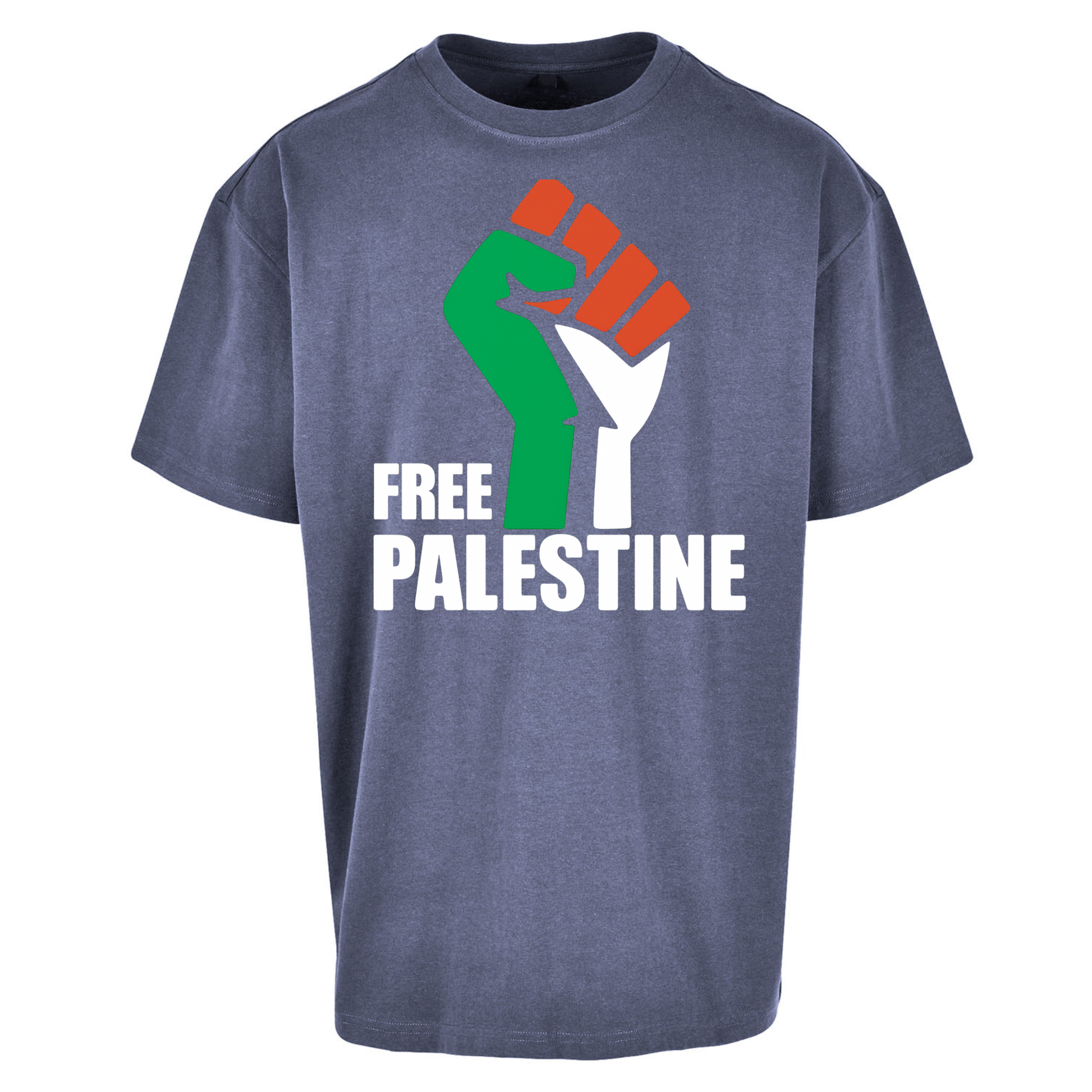 Free Palestine Oversized T Shirts