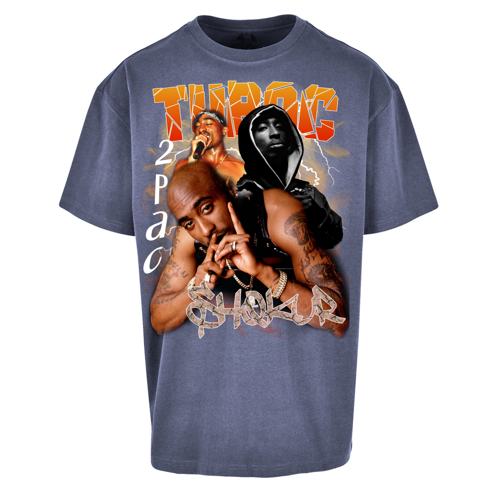 Tupac All Eyez On Me Oversized T Shirts