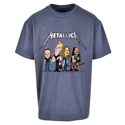 Metallica Cartoon Oversized T Shirts