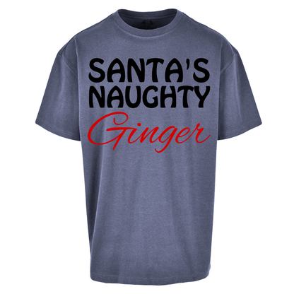 Naughty Ginger Oversized T Shirt