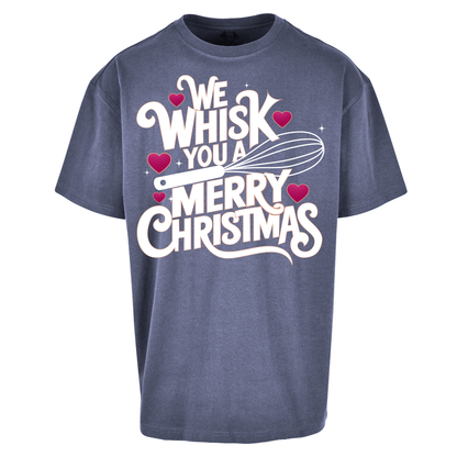 We Whisk You a Merry Christmas Oversized T Shirts