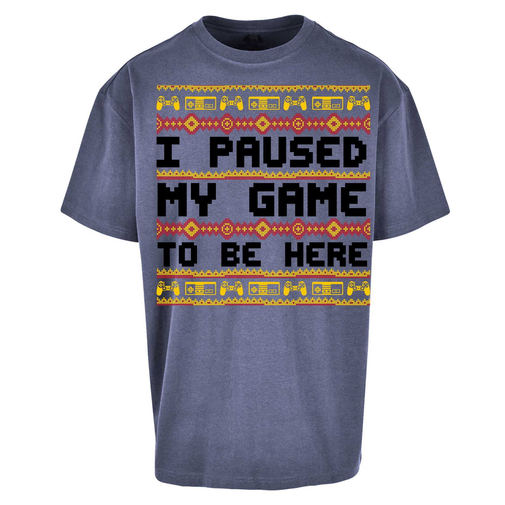 Paused My Game Oversized T Shirt