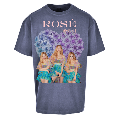 Rose K Pop Oversized T Shirts