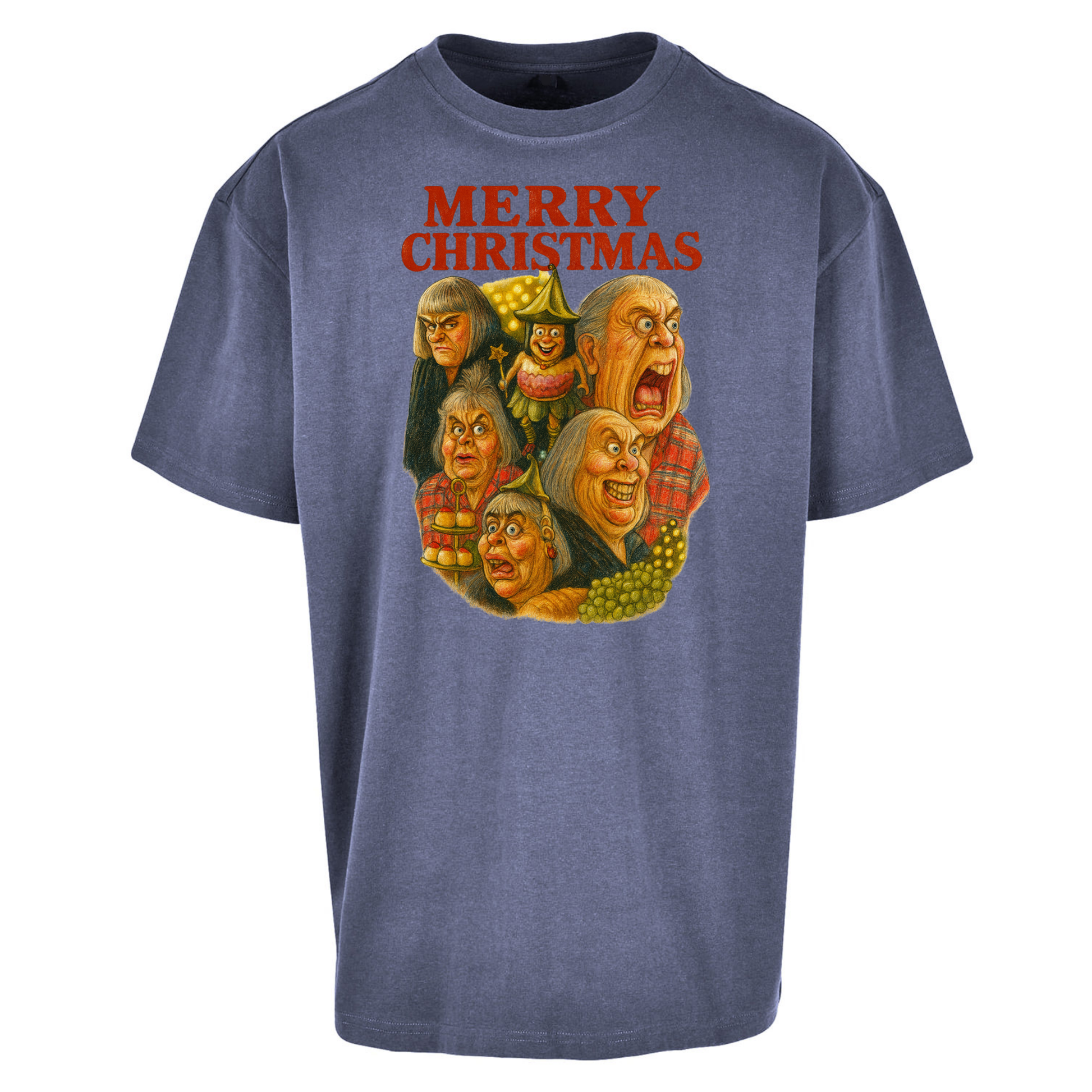 M&S Christmas Food 2025 Advert Oversized T Shirts