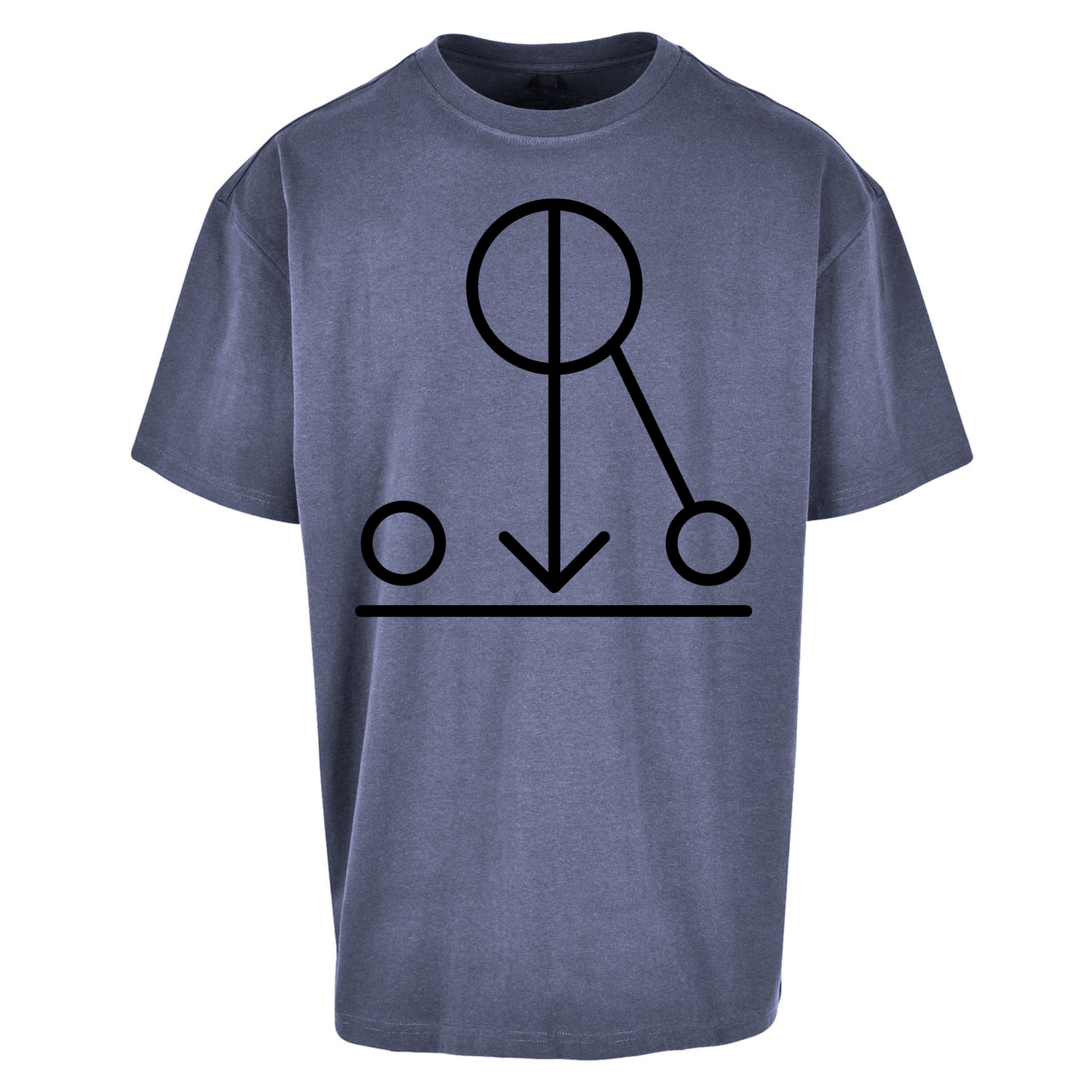 Iron Maiden Band Symbol Oversized T Shirts