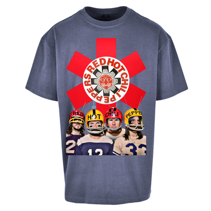 Red Hot Chilli Peppers American Football Oversized T Shirts