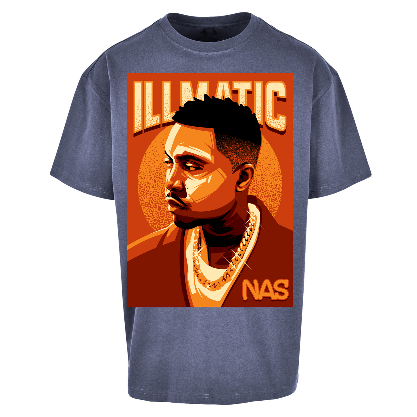 Nas Illmatic Oversized T Shirts