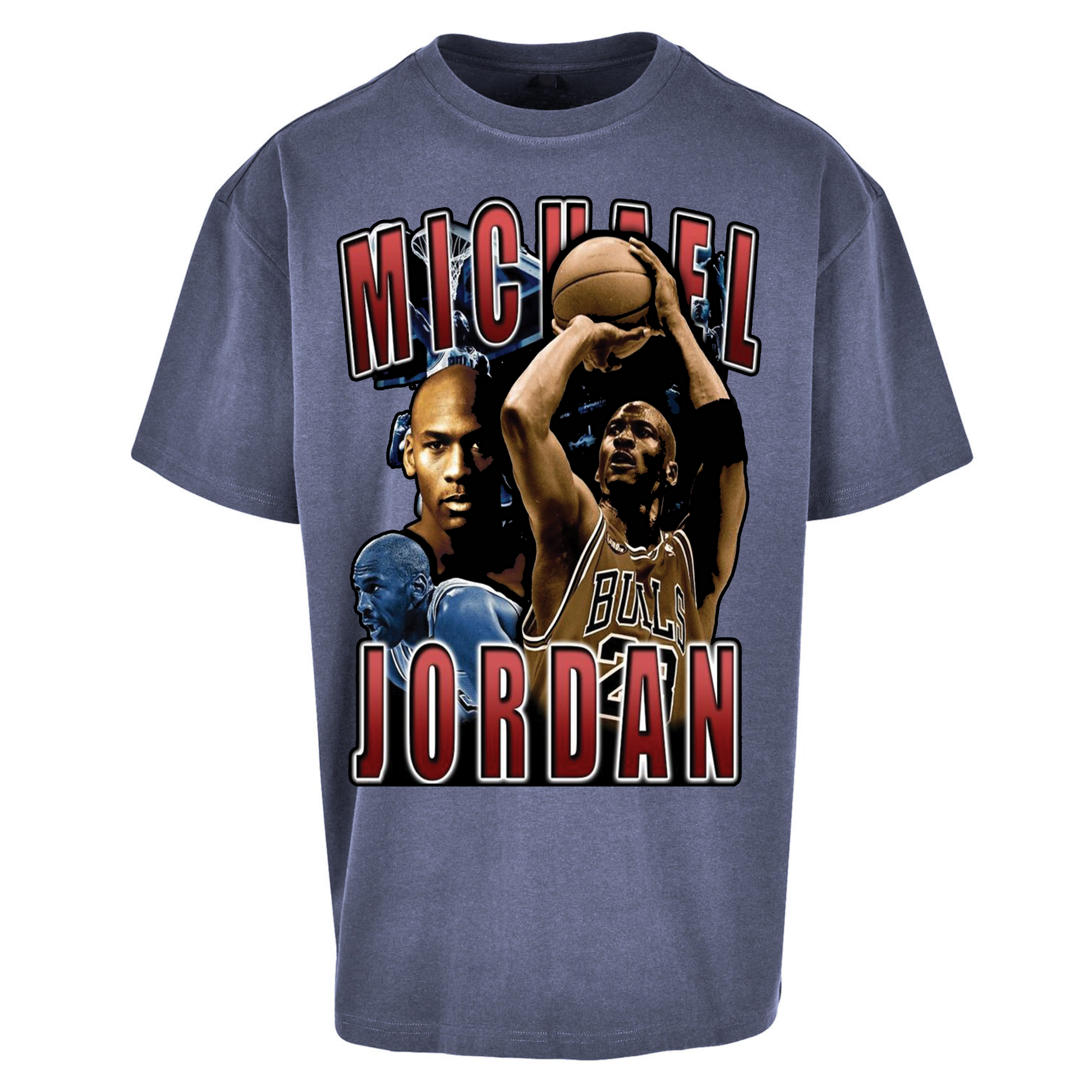 Michael Jordan Bulls Oversized T Shirts