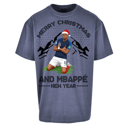 Mbappe Christmas Oversized T Shirt