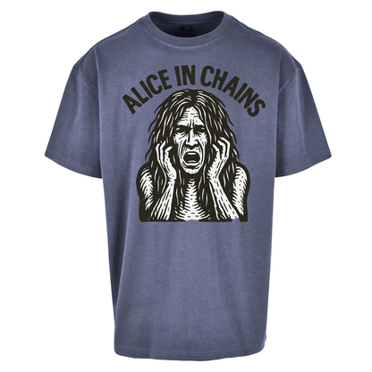 Alice in Chains Band Oversized T Shirts