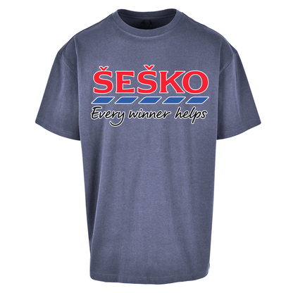 Benjamin Sesko Every Winner Helps Oversized T Shirt