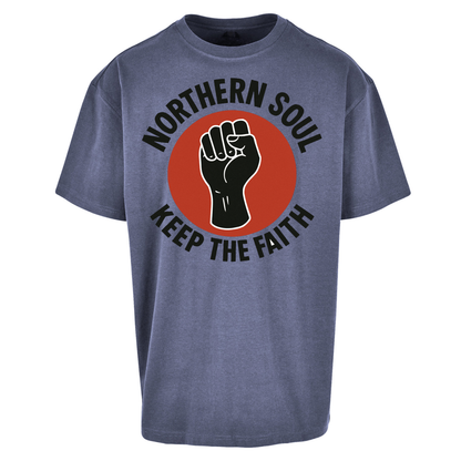 Northern Soul Keep The Faith Oversized T Shirts