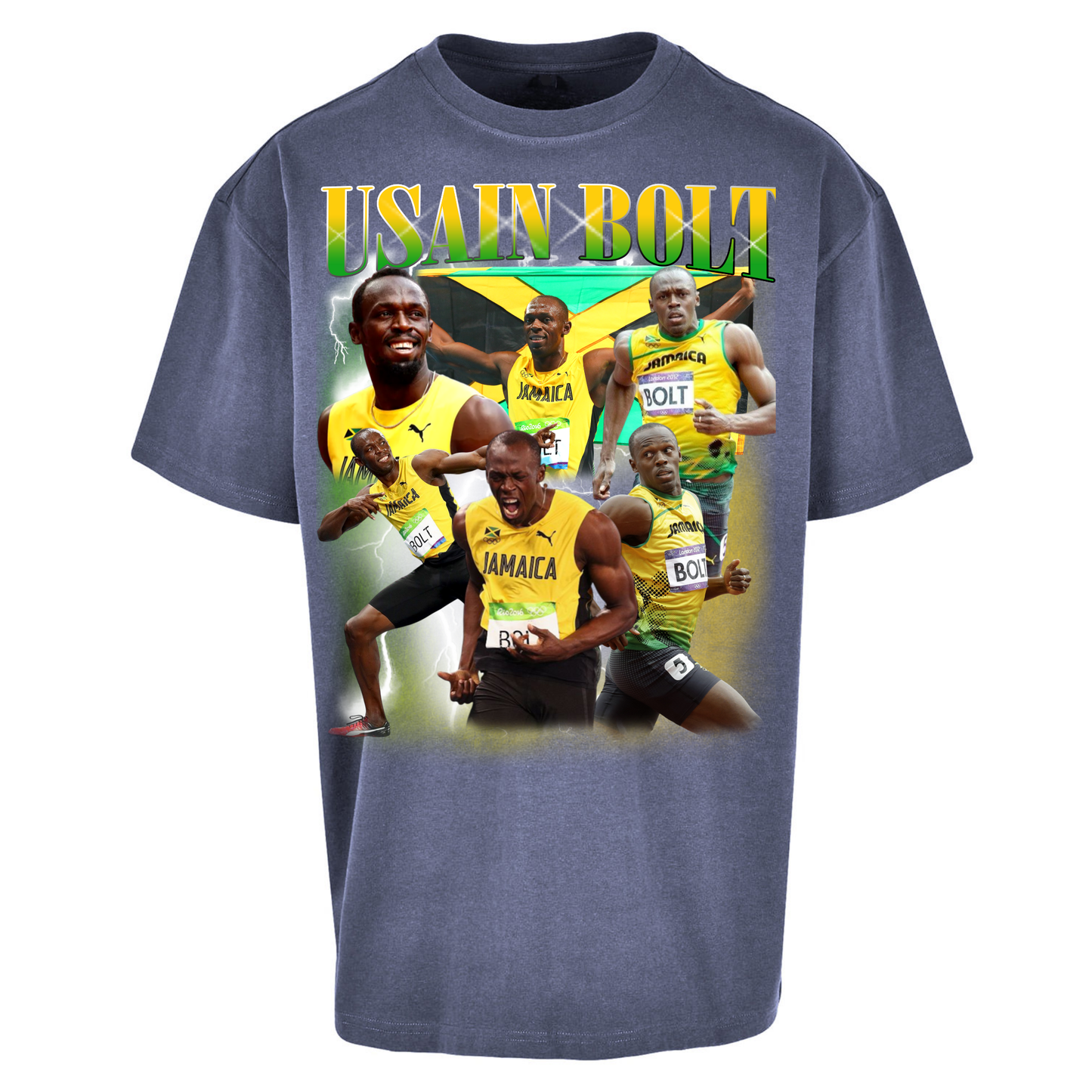 Usain Bolt Oversized T Shirts