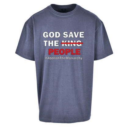 God Save The People Oversized T Shirts