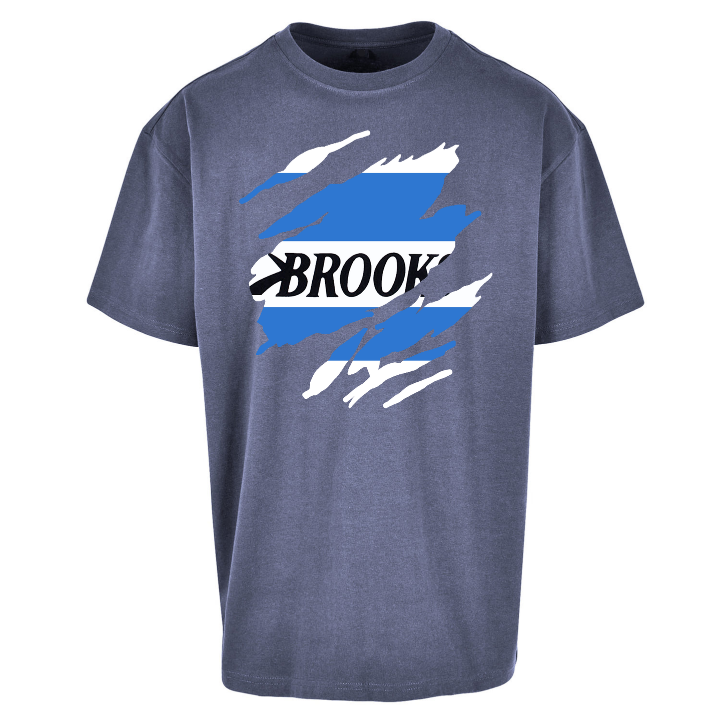 Retro QPR 1992 Torn Effect Oversized T Shirts