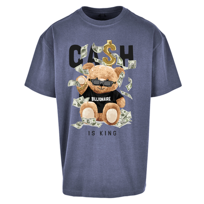 Teddy Bear Billionaire Streetwear Oversized T Shirts