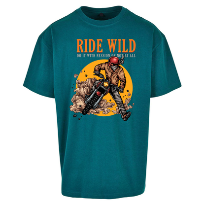 Ride Wild Oversized T Shirts