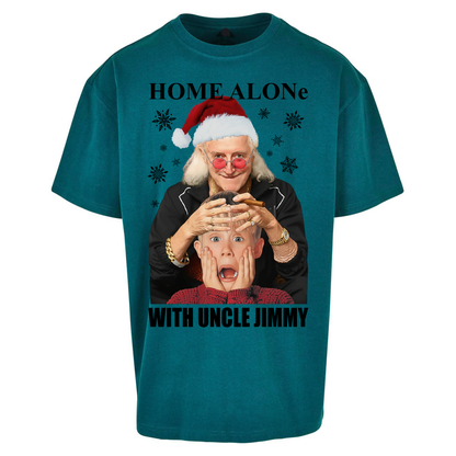 Home Alone Uncle Jimmy Oversized T Shirt