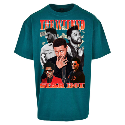 The Weekend Star Boy Oversized T Shirts