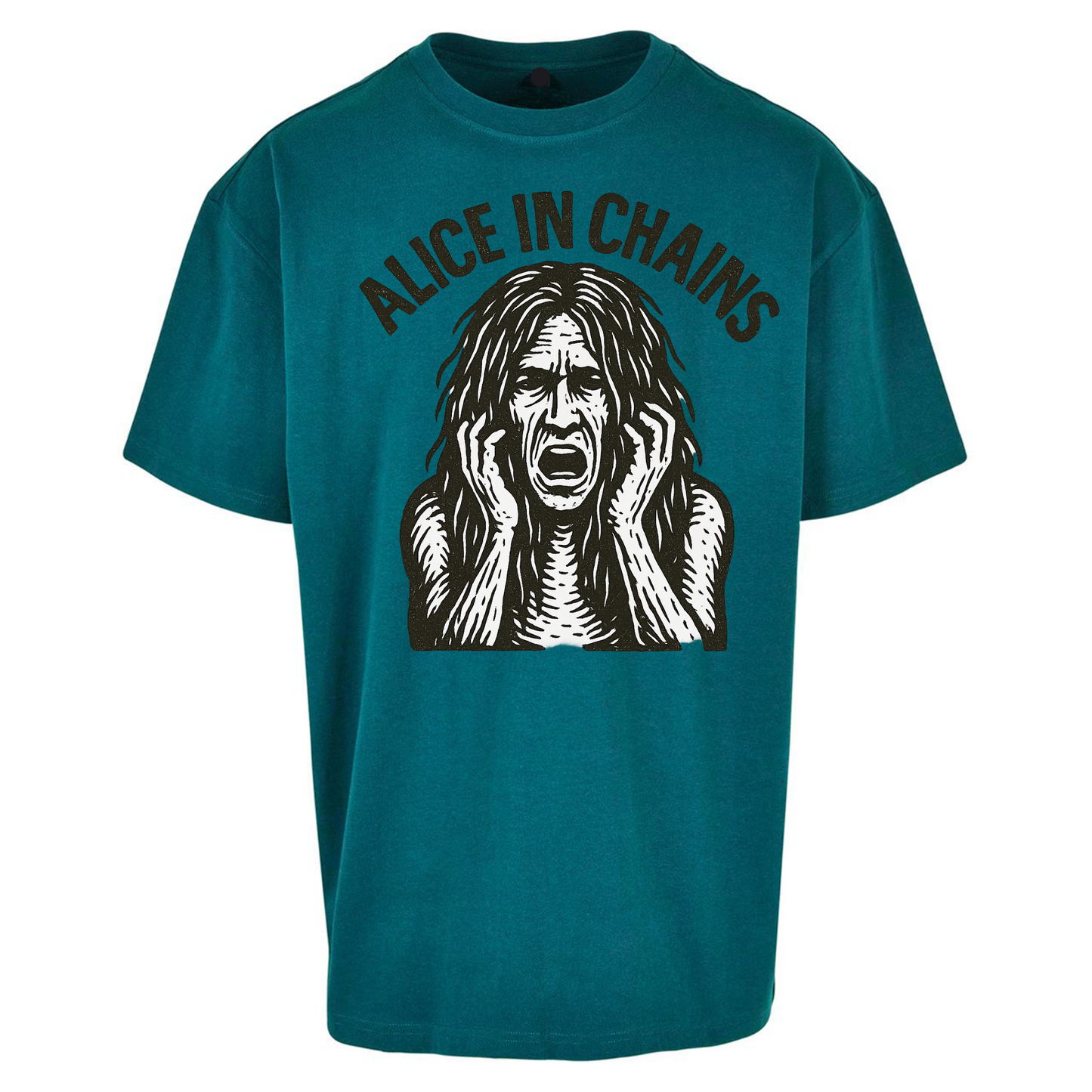 Alice in Chains Band Oversized T Shirts