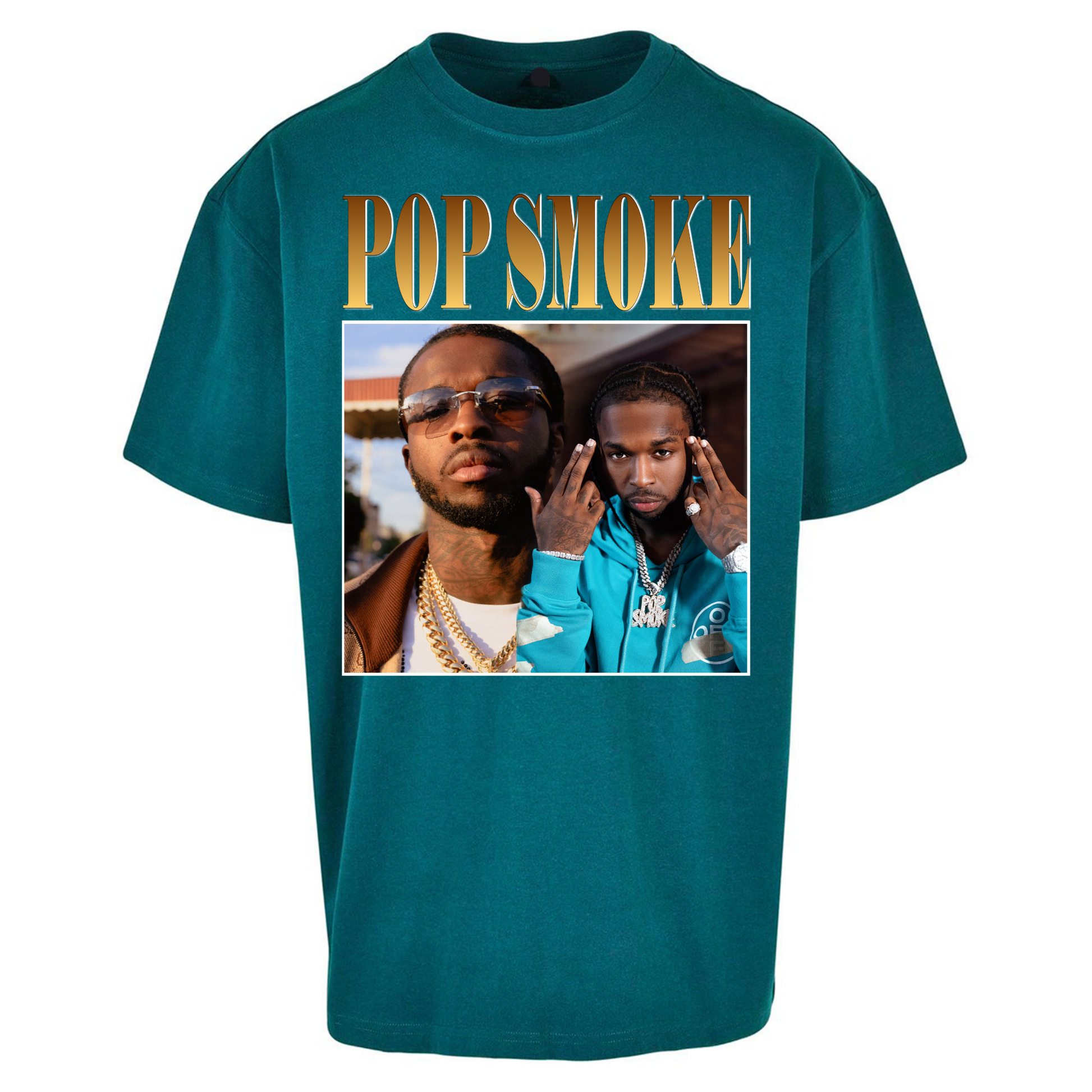 Pop Smoke Oversized T Shirts