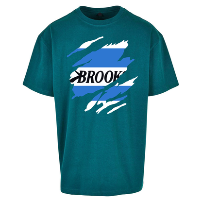 Retro QPR 1992 Torn Effect Oversized T Shirts