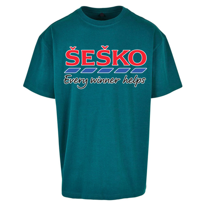 Benjamin Sesko Every Winner Helps Oversized T Shirt