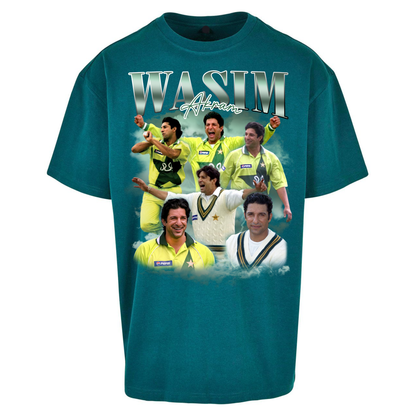 Wasim Akram Oversized T Shirts