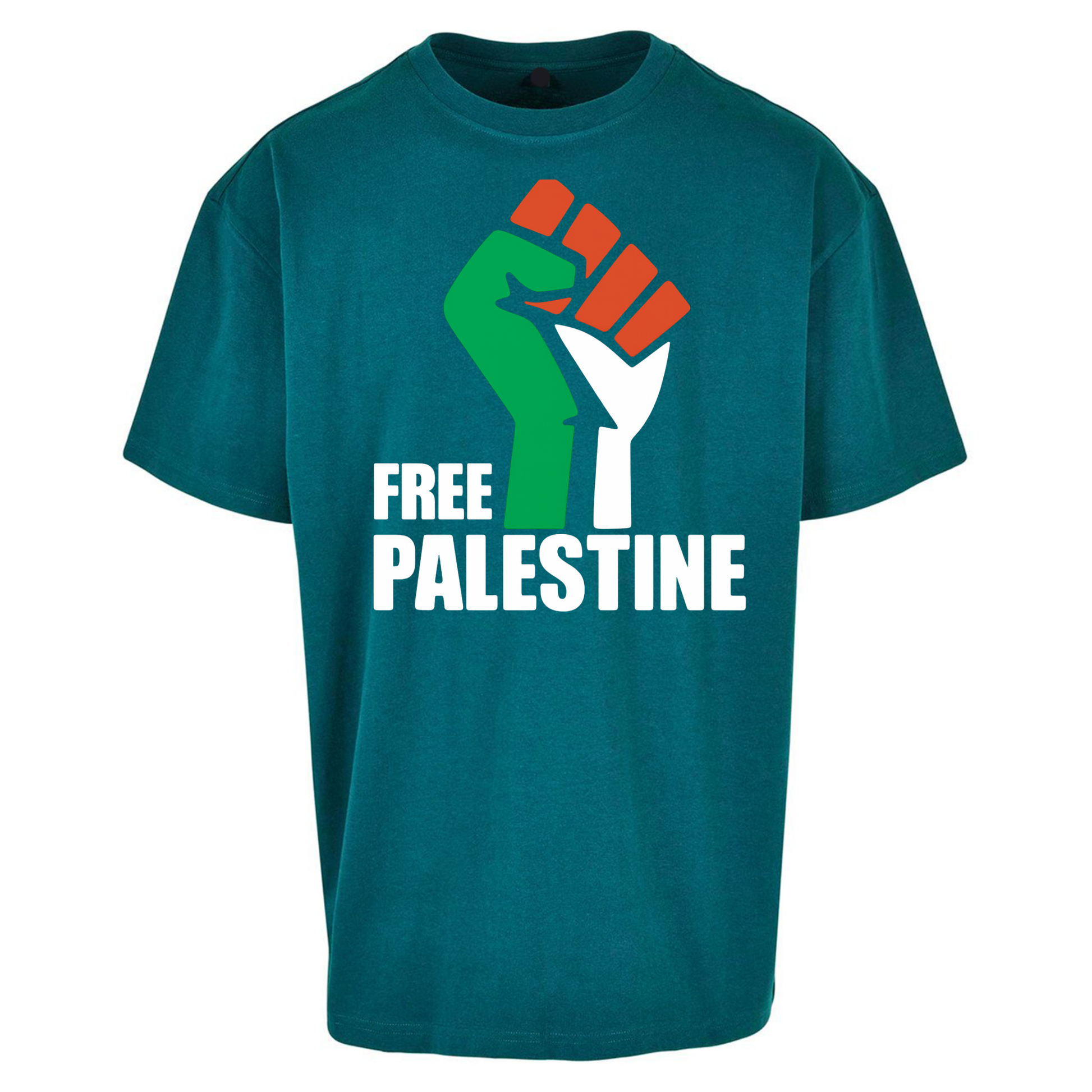 Free Palestine Oversized T Shirts