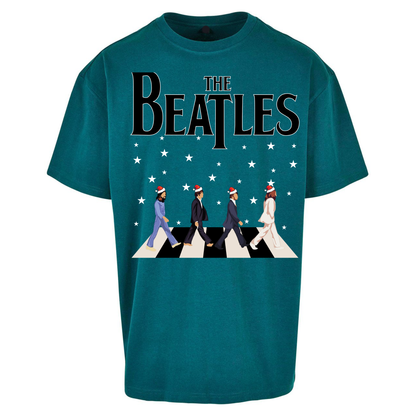 The Beatles Abbey Road Christmas Oversized T Shirts
