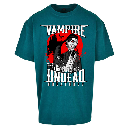 Vampire Undead Oversized T Shirts