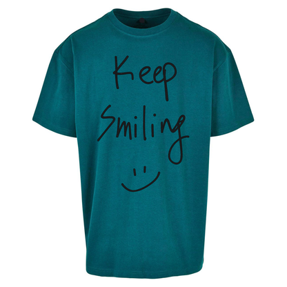 Keep Smiling Oversized T Shirts