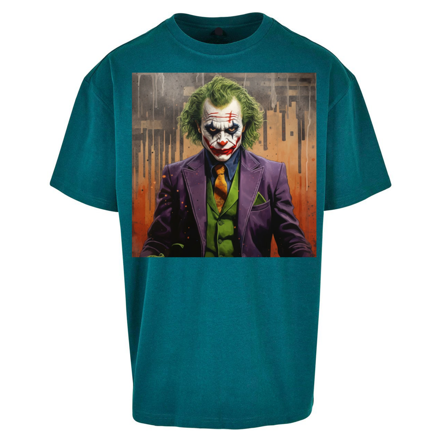 The Joker Painting Oversized T Shirts