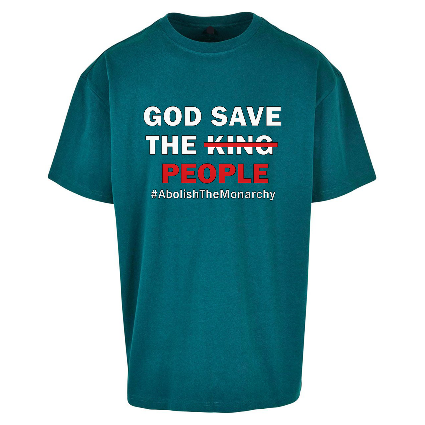 God Save The People Oversized T Shirts