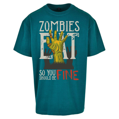 Zombies Eat Oversized T Shirts
