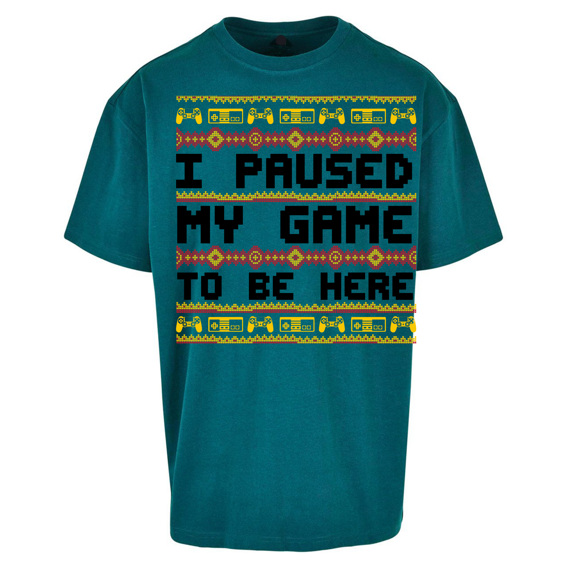 Paused My Game Oversized T Shirt